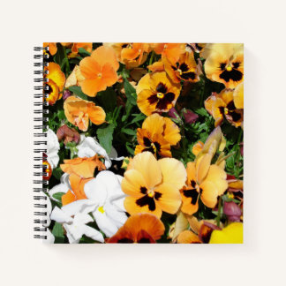 Pansies Notebook
