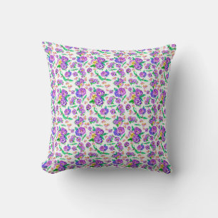 Pansies Pattern Cushion