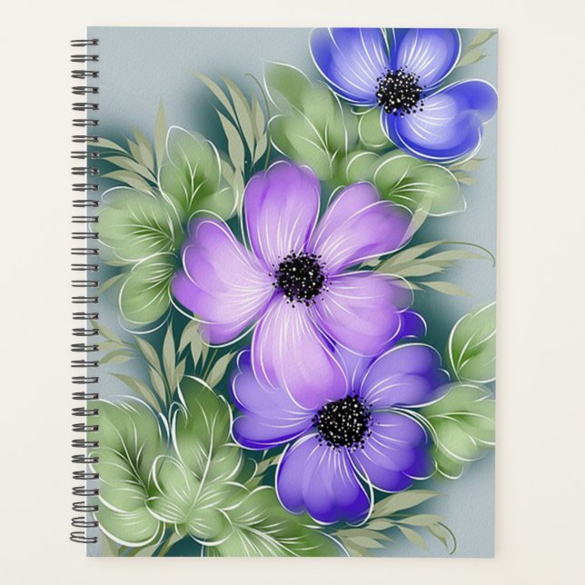 Pansies Planner (Front)