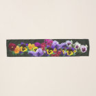 pansies scarf