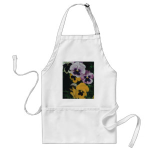 Pansies Standard Apron