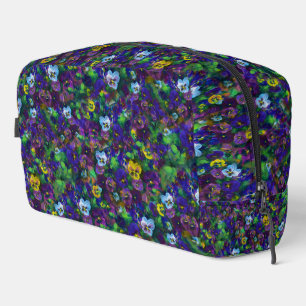 Pansies Toiletry bag [purple]