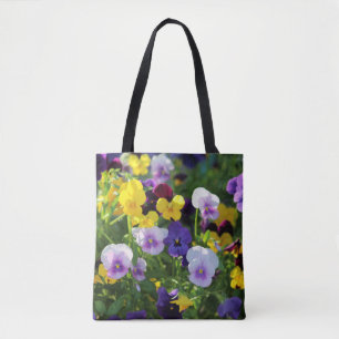 Pansies Tote bag