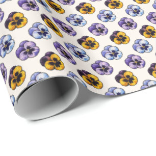 Pansies Wrapping Paper