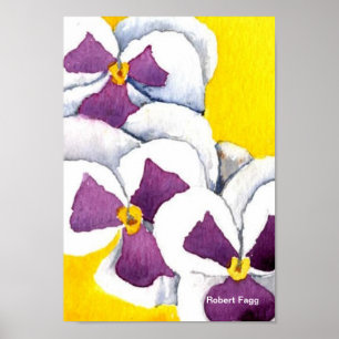 Pansy #4 Art Print
