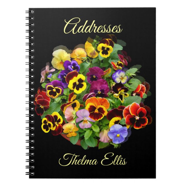 Pansy  Address Book (Front)