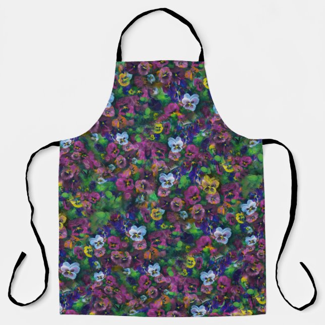 Pansy Apron  (Front)