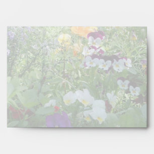 Pansy Bouquet Envelope