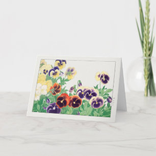Pansy by Tanigami Konan Card