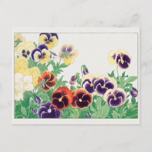 Pansy by Tanigami Konan Postcard
