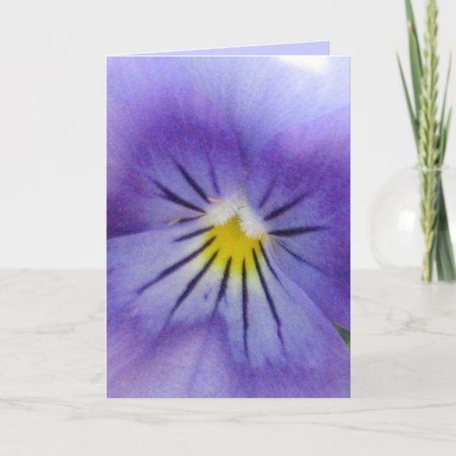 Pansy Card (Front)