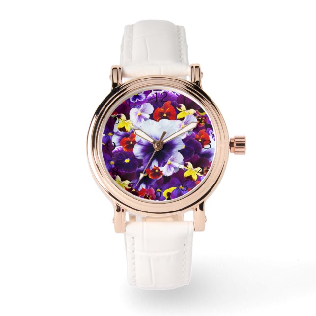 Pansy Celebration, Watch (Front)