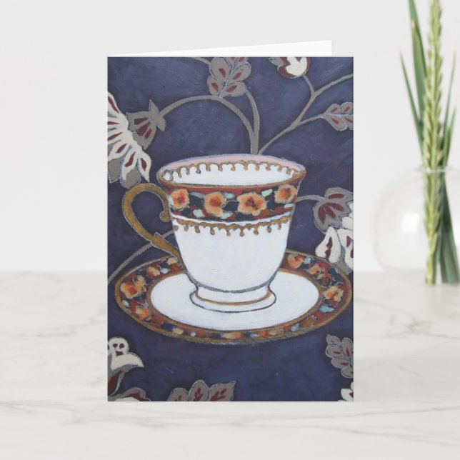 'Pansy Cup' Art Card (Front)