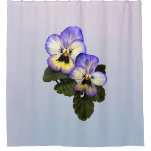 Pansy Duo Shower Curtain