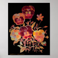 Pansy Exotica 8x10 Poster