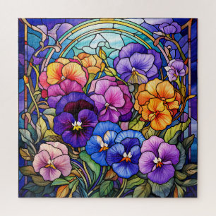 Pansy Flowers Puzzle