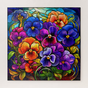 Pansy Flowers Puzzle