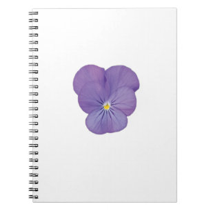 Pansy Focus Floral Notebook