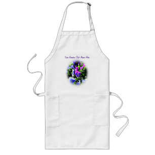 Pansy from Home Depot Long Apron