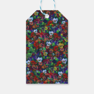 Pansy gift tag