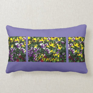 Pansy Lumbar Pillow