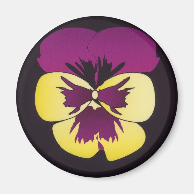 Pansy Magnet (Front)