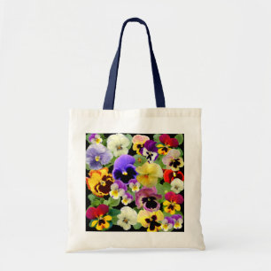 PANSY PATCHWORK  ~ Budget Tote