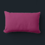 Pansy Purple Solid Plain Colour Lumbar Cushion<br><div class="desc">Pansy Purple Solid Plain Colour
Classic/ Classy fashion style colour. It can use on formal/ informal occasions.
Lifetable,  confident colour.
Work well with other colours and can be a platform/ base for different colours. As beige,  cream,  and lots more colours.
Hex# 890245</div>