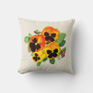 Pansy Sunset Cushion