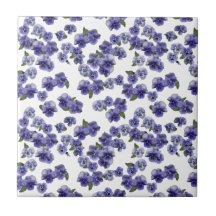 Pansy Tile