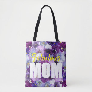 Pansy Tote Bag For Mother