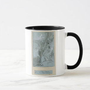 Pantalica, from 'Views of Sicily (chalk & gouache Mug