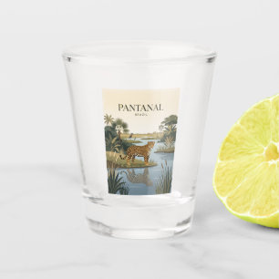 Pantanal Brazil Shot Glass