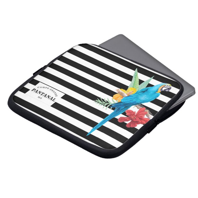 Pantanal Macaw Laptop Sleeve (Front Top)