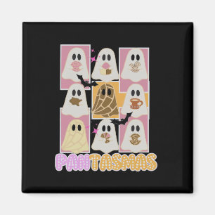 Pantasmas Pan Dulce Ghost Spanish Mexican Hallowee Magnet