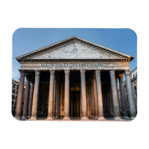 Pantheon holy temple at dawn - Rome, Italy Magnet