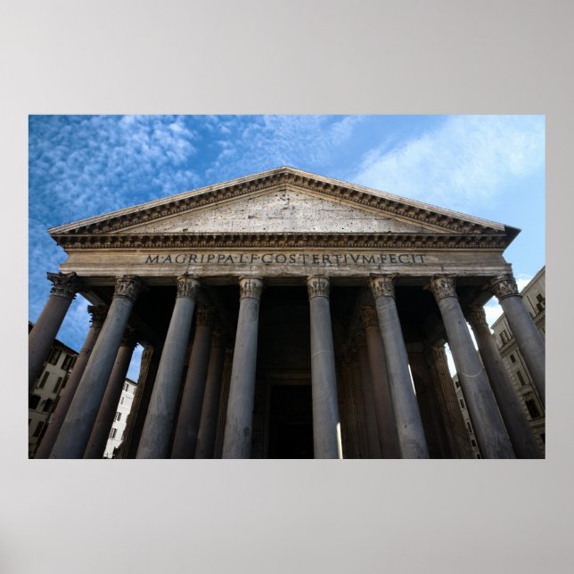 pantheon in rome poster (Front)
