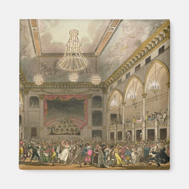 Pantheon Masquerade from 'Ackermann's Microcosm Magnet (Front)