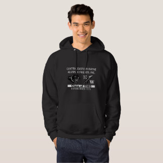 Panther and EW Black Hooded Sweatshirt