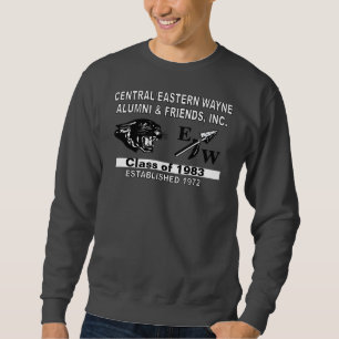 Panther and EW Dark Grey Sweatshirt