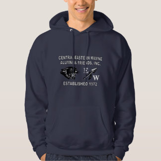 Panther and EW Navy Blue Hooded Sweatshirt