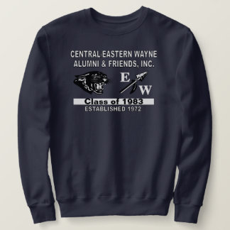 Panther and EW Navy Blue Sweatshirt