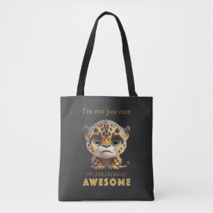 Panther Concentrated Awesome Cute Adorable Funny Tote Bag