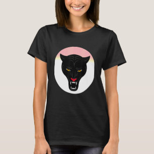 Panther Face Cute Cat Lover  Present T-Shirt