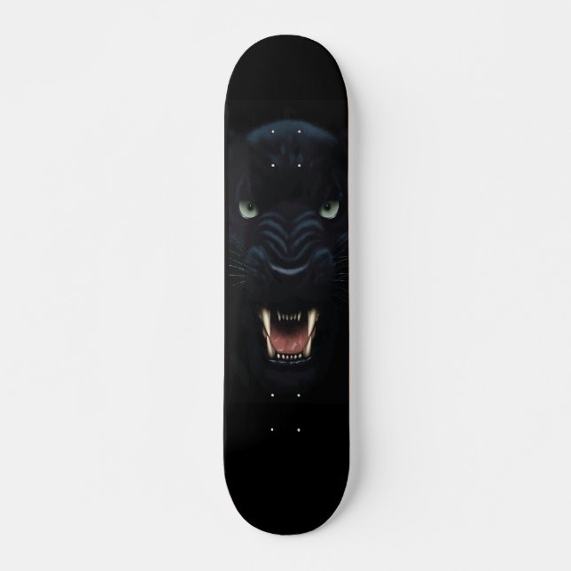 Panther Face Skateboard (Front)