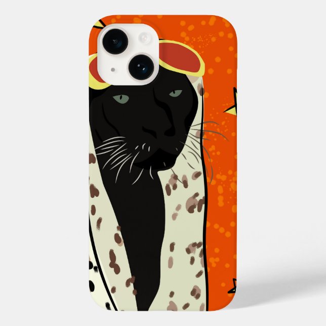 Panther in Style Case-Mate iPhone Case (Back)