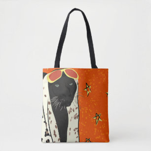 Panther in Style Tote Bag