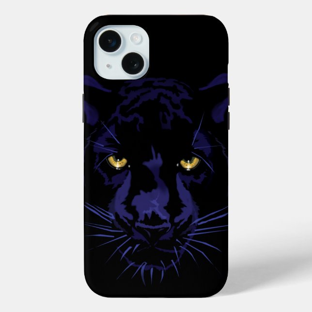 Panther iPhone 7, Tough Case-Mate iPhone Case (Back)