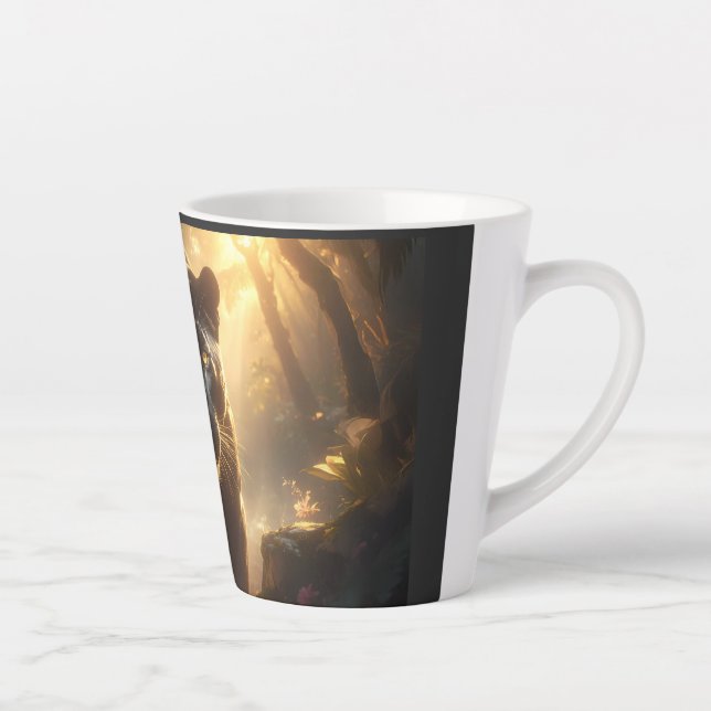 Panther Latte Mug (Right)