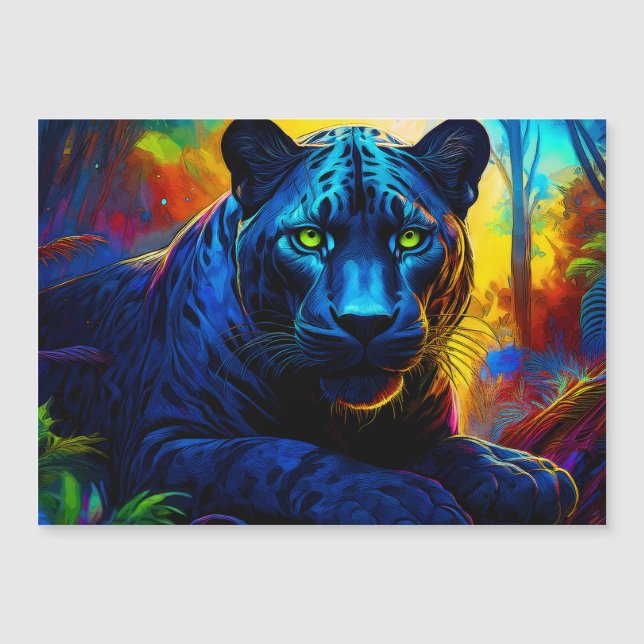 Panther Magnetic Card (Front)